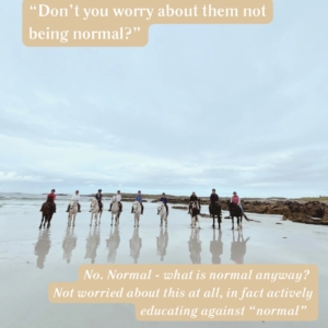 A weekend in London with friends and family &amp; here’s all the questions I had about homeschooling in one big photo dump! Homeschool questions have finally overtaken “so do you think you will have another baby” questions so I’m making a post which I shall refer people to at future gatherings 🤣🤣 
In seriousness though  I actually enjoy talking about our experience homeschooling especially with people who are genuinely interested. I feel like these are pretty standard and valid questions especially from people who have been through the school system, I know I asked lots of these myself before starting educating at home &amp; was so grateful to the women who were so open in sharing their experiences with me 🥰 
Of course sometimes someone asks something from a more judgemental place, like the questions about being “normal” or worrying about socialisation but I try and answer well and not just a comeback - sometimes my mouth works quicker than my brain though, I can’t help it!! 
I’m always here for any chats about homeschooling so feel free to dm me 💕

***not included “so do you live in Northern or Southern Ireland then” which I heard 12 times in total over the weekend and is much harder to answer gracefully than any homeschooling question 🫠🫠🫠